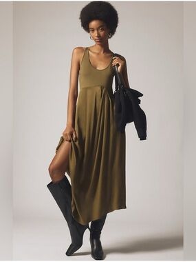 green emerald velvet dress Carmel Dress main image 1